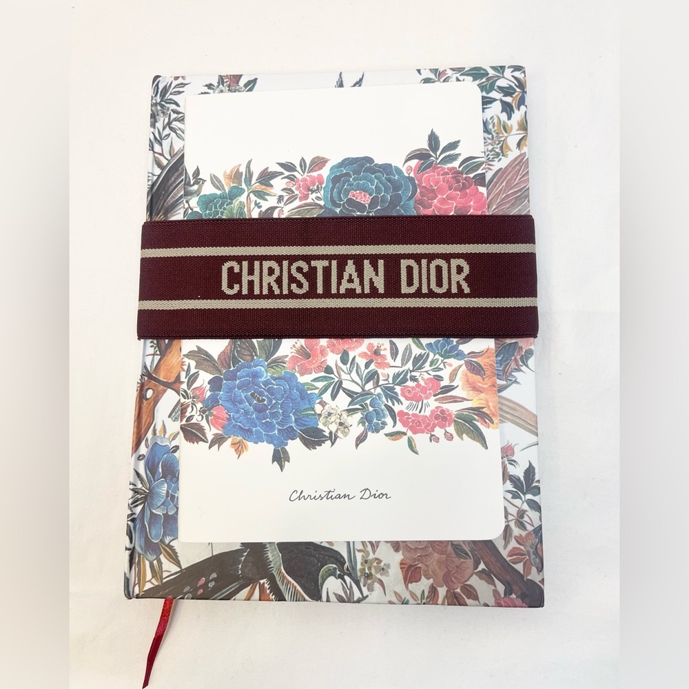 Christian Dior Floral Notebook Set of 2 GWP